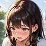 美少女が外でお漏らしして恥ずかしがっているイラスト集
