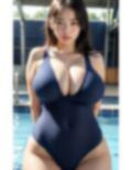 爆乳の水泳教室の先生が放課後に誘惑！そのギャップに興奮［188枚］