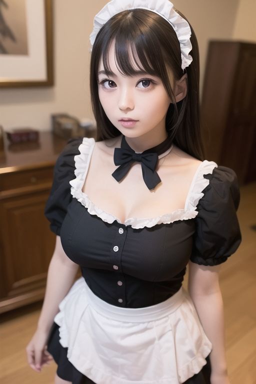 たまに脱いじゃう！？少しエッチなメイドさん 画像10