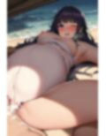 【孕ませイラスト集】ボテ腹妊婦・出産前の美女に中出し！〈200枚〉海（ビーチ）・森（野外）・室内（リビング）