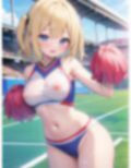 淫乱巨乳チアリーダー 画像3