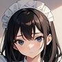 【黒髪メイドのパンチラ】美少女イラスト集【73枚】