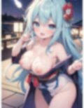 ロリコン巨乳の淫乱花魁 画像2