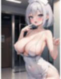 汁好きの巨乳ロリコンナース 画像1