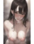 巨乳な茶髪お姉さんに何度もお願いしたら、一緒にお風呂に入ってくれた。 画像10