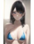 清楚で巨乳なお姉さんとプールで遊んだ後、一緒にお風呂に入る。 画像5