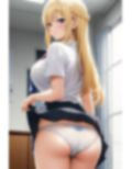 金髪女子の下着2