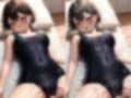 巨乳スク水少女にぶっかける