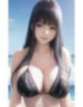 巨乳でツンデレな後輩が僕の言いなりになって海で水着を脱いでくれた。 画像2