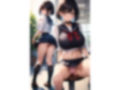 チラ見せ 女子◯生