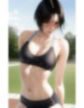 巨乳ショートの美少女が部活の練習中に全部脱がされちゃう写真集 画像3