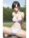 巨乳ショートの美少女が部活の練習中に全部脱がされちゃう写真集 画像7