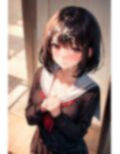 ぶっかけ中出し黒髪JK（200枚）