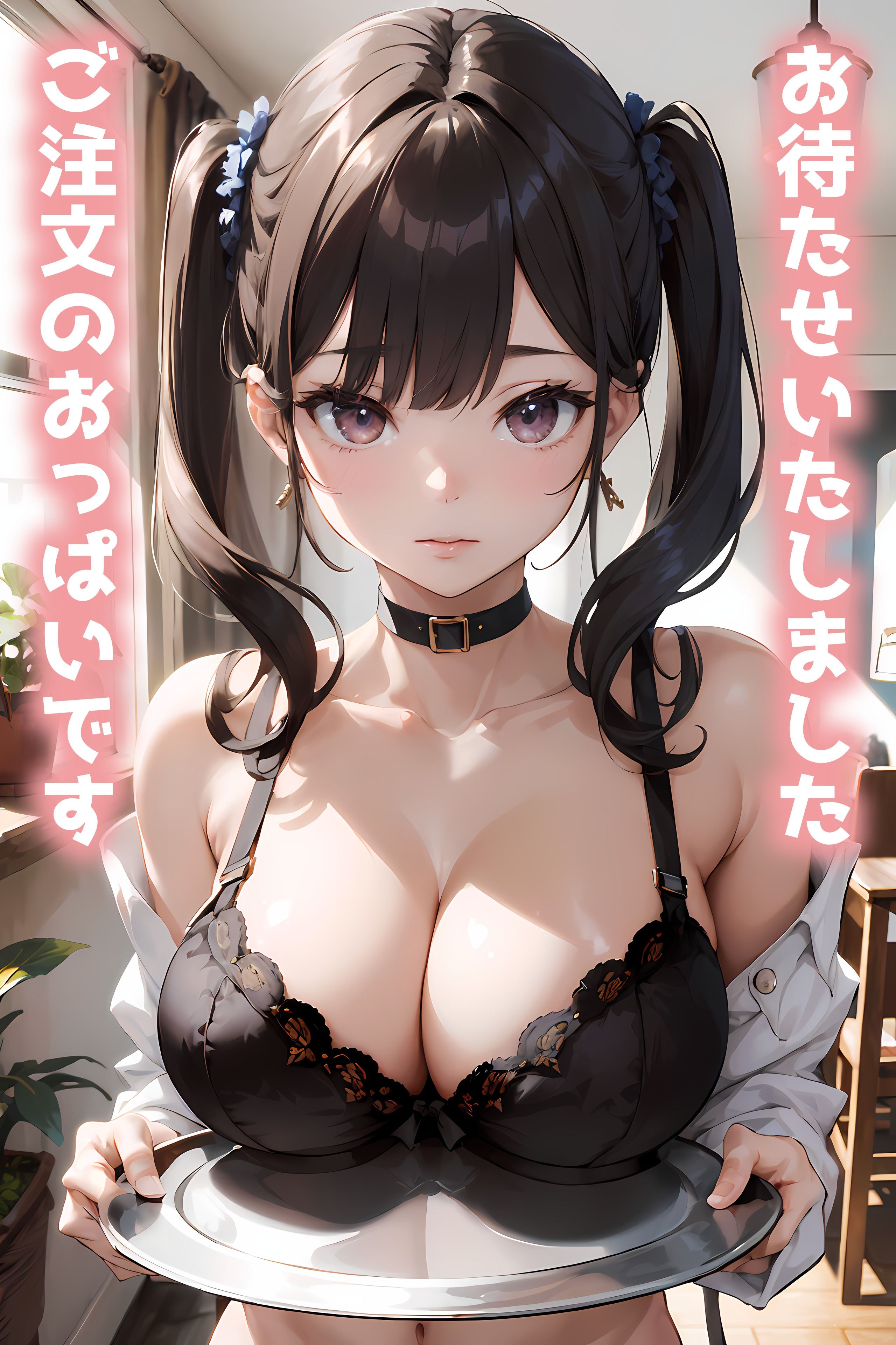 「ご注文はおっぱいですか？」巨乳美少女のやわらかおっぱい 画像1