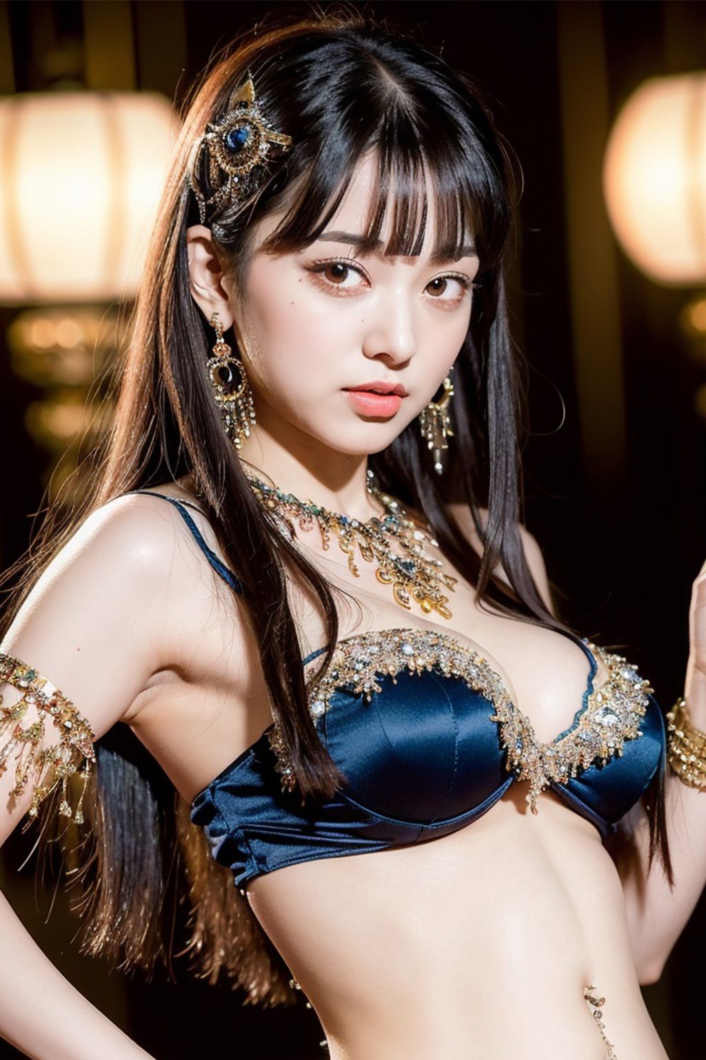 AIベリーダンス！サンバ！サンバ！女体を彩るコスプレ黒髪清純アイドル風の娘だけを視界に入れていたい1