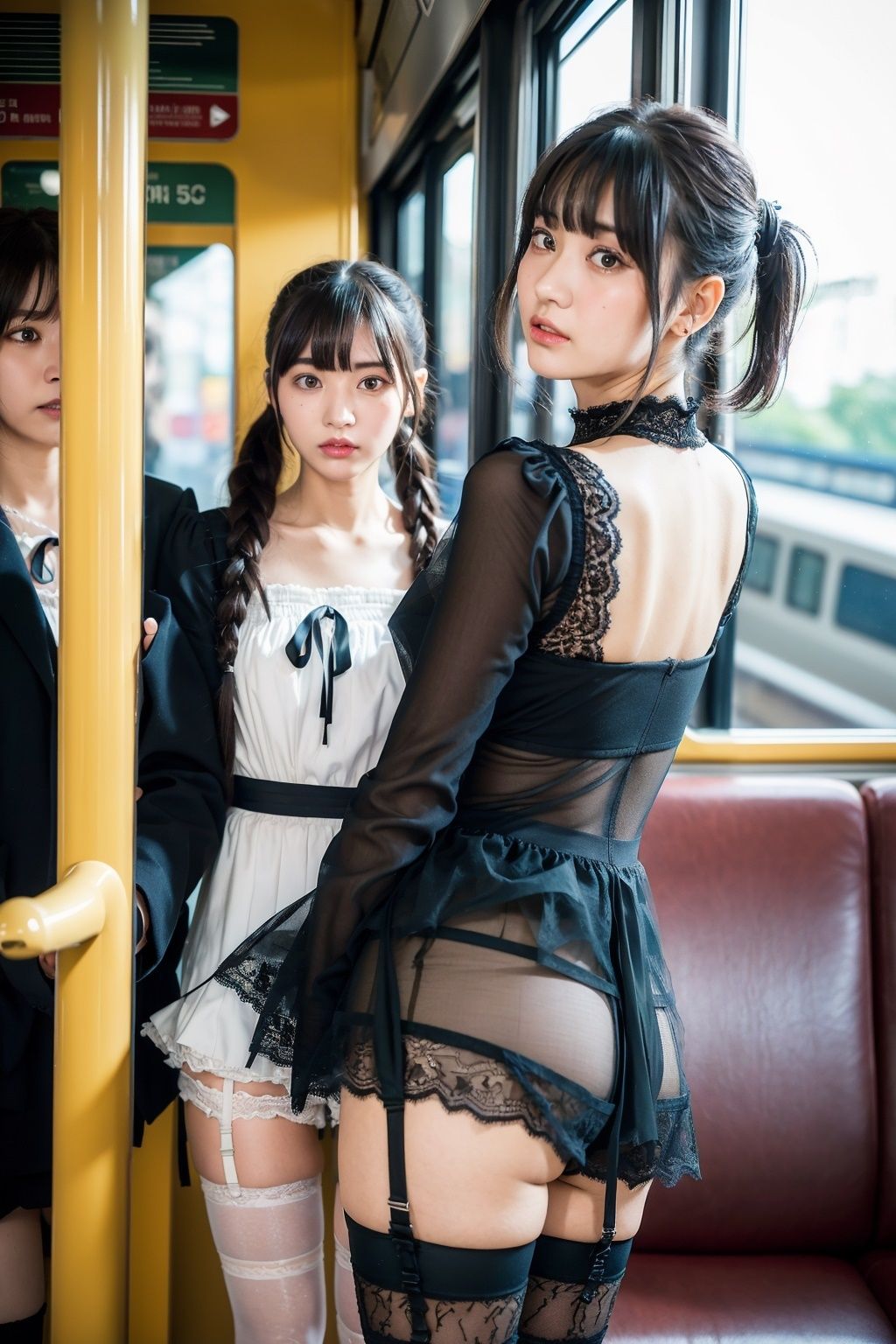 AI秋葉原に向かう電車の中には弱者男性の好きそうな女の子がたくさん2_FANZA版 画像8