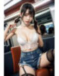 AI秋葉原に向かう電車の中には弱者男性の好きそうな女の子がたくさん2_FANZA版 画像1