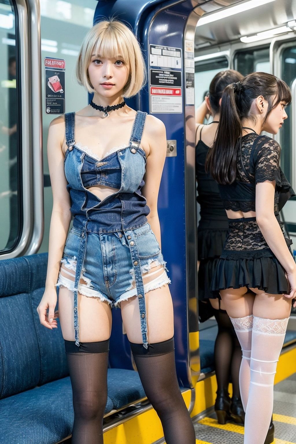 AI秋葉原に向かう電車の中には弱者男性の好きそうな女の子がたくさん8_FANZA版2