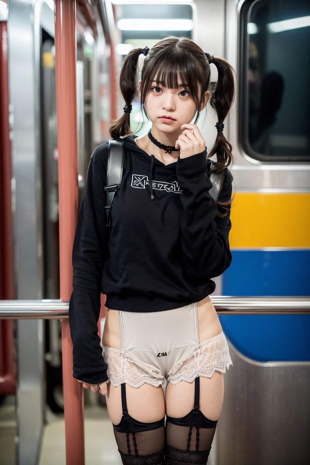 AI秋葉原に向かう電車の中には弱者男性の好きそうな女の子がたくさん8_FANZA版 画像10