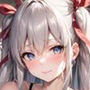 銀髪ちゃんツインテ