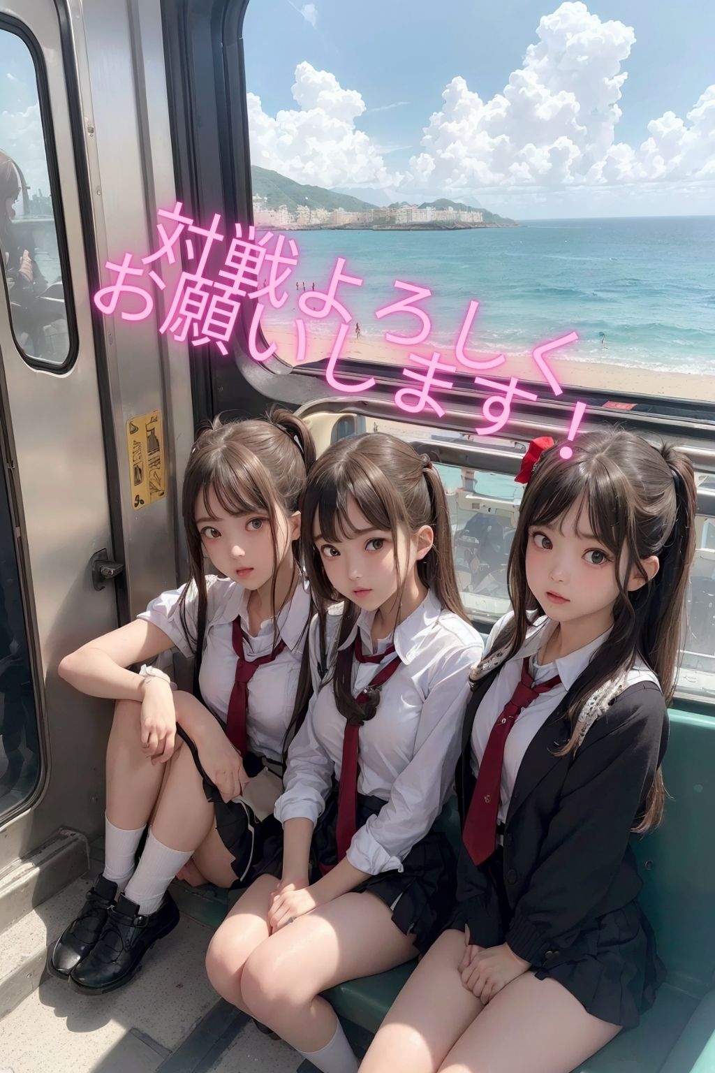 とある電車通学の女子校生達がヤバすぎる件について 画像8