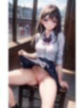 制服美少女ノーパン開脚まんこ