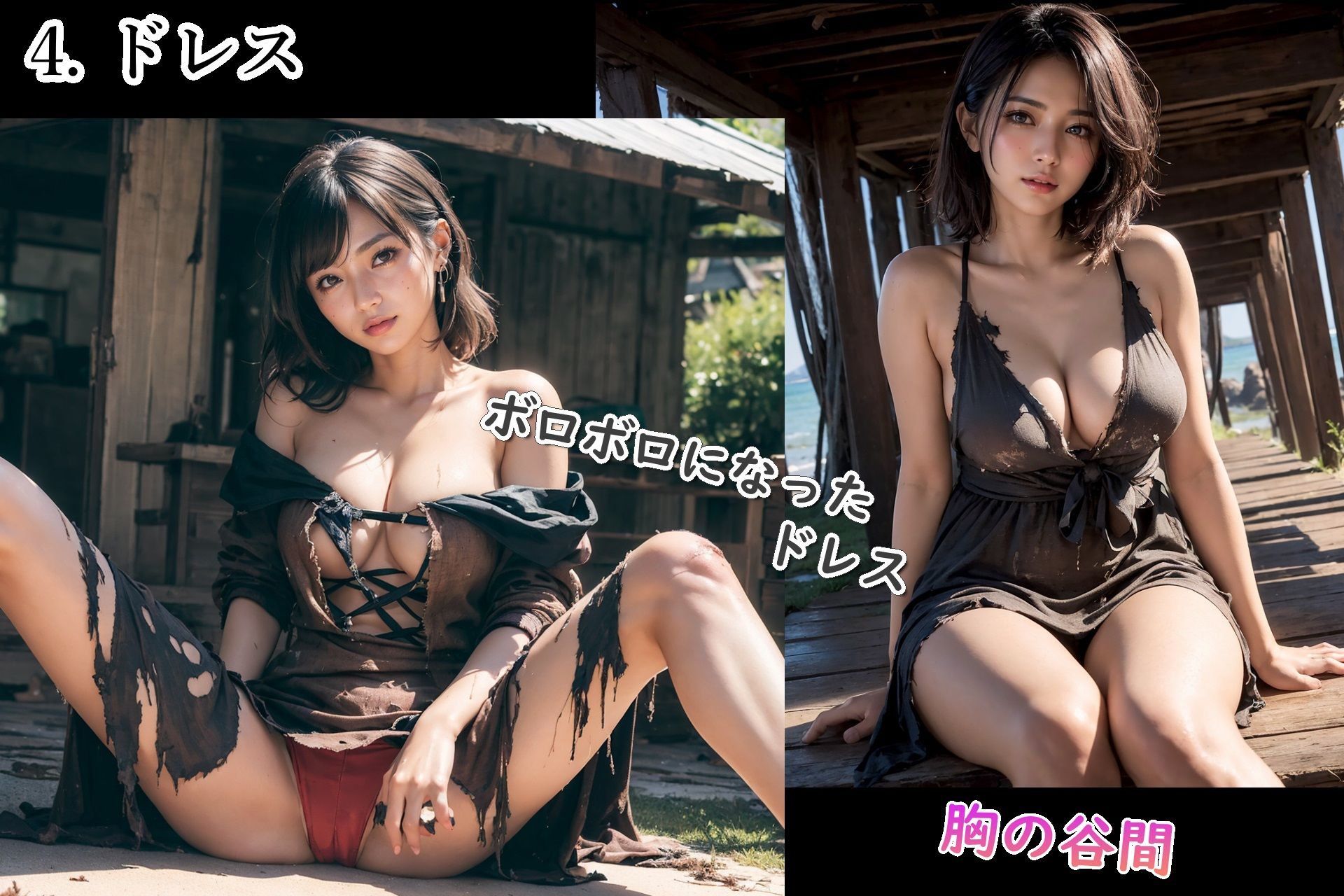 漂流した先は美女だらけの島でした 画像5