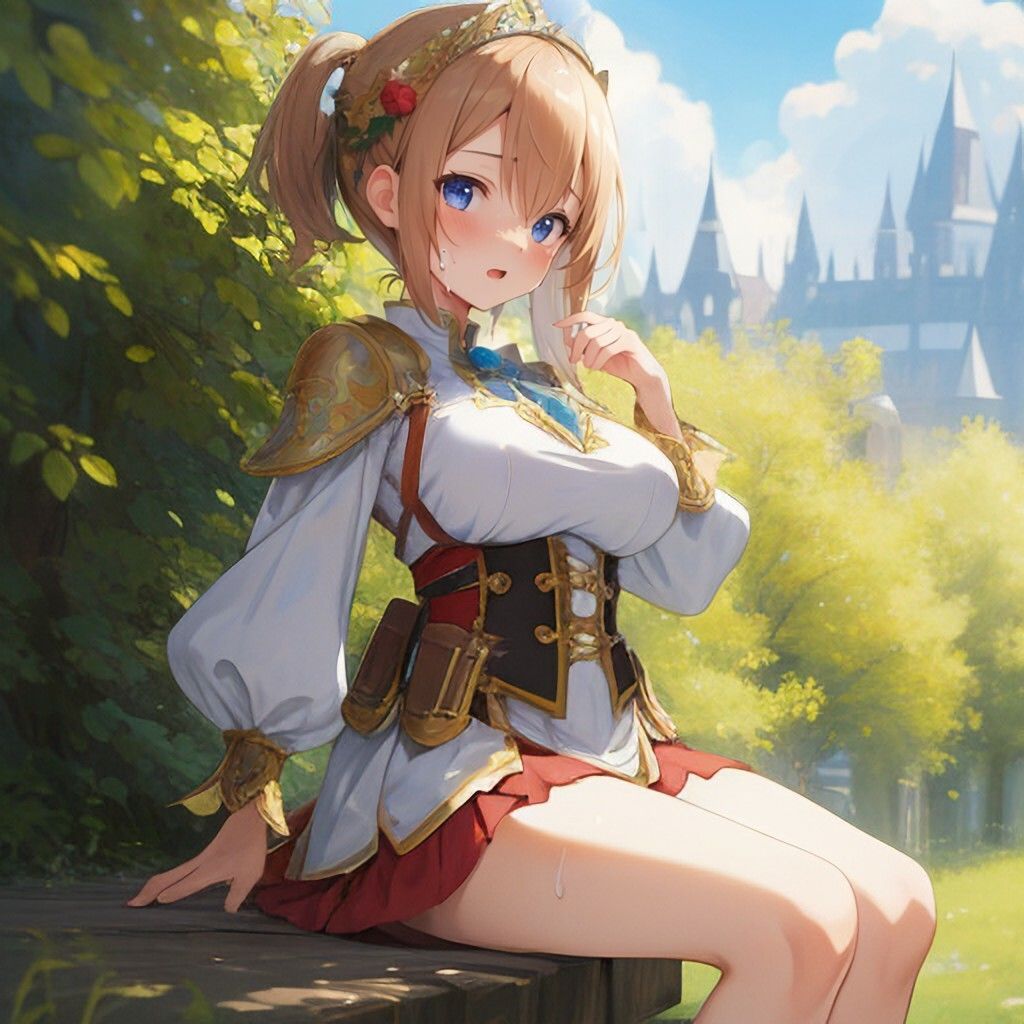 【無料】ファンタジー風美少女さん 画像1