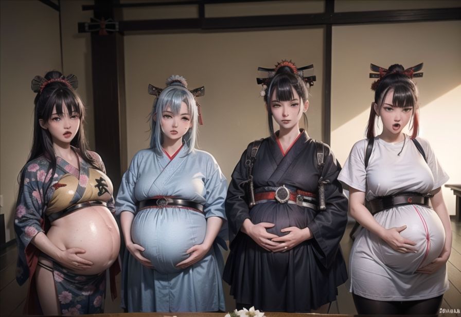 サンプル画像2:ボテ武士(六六) [d_302561]