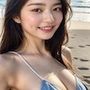 100人のAIグラビアアイドル写真集 3巻 ラブリーな甘ーい眼差しに萌えキュン オマケ8枚