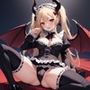 ゴスロリ風悪魔っ娘さん