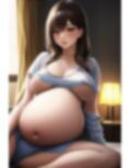 西洋絵画風妊婦美女のボテ腹ボディを堪能するイラスト集｜（美麗・ぶっかけ・騎乗位・スポーツブラ・マタニティ）