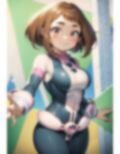 お茶子が敵（ヴィラン）に捕らわれ処女喪失SEXで完全陥落