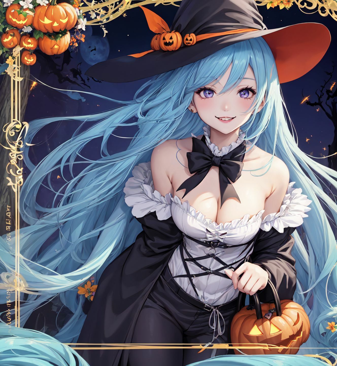 ハロウィーン水髪魔女 画像7