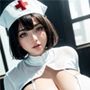 【AIグラビア巨乳美女写真集】Vol.1白衣の天使さん