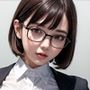 【AIグラビア巨乳美女写真集】Vol.3眼鏡秘書の天使さん