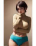 どスケベ爆乳ボーイッシュ AI生成ヌードグラビアCG集