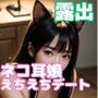 エチエチ ネコ耳娘と露出デート おっぱい、おまんこまるみえ