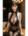 シースルーランジェリー下着 AI美女グラビア写真集