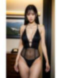 シースルーランジェリー下着 AI美女グラビア写真集