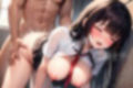 淫乱黒髪ロングJK（500枚）