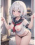 巨乳不倫寝取り美少女JK 画像1