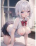 巨乳不倫寝取り美少女JK 画像2