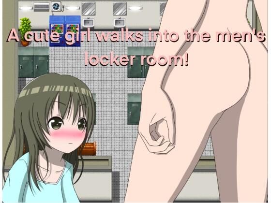 A cute girl walked into the men’s locker room！_1