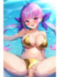 ホ〇ライブVtuber金水着CG集