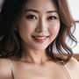 巨乳熟女の下着姿1