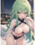 巨乳人妻の秘密の日常 画像1