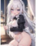 淫乱巨乳メイドの日常 画像1