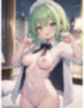 巨乳メイドの淫乱奉仕 画像2