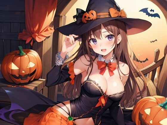 ハロウィン風美少女さん